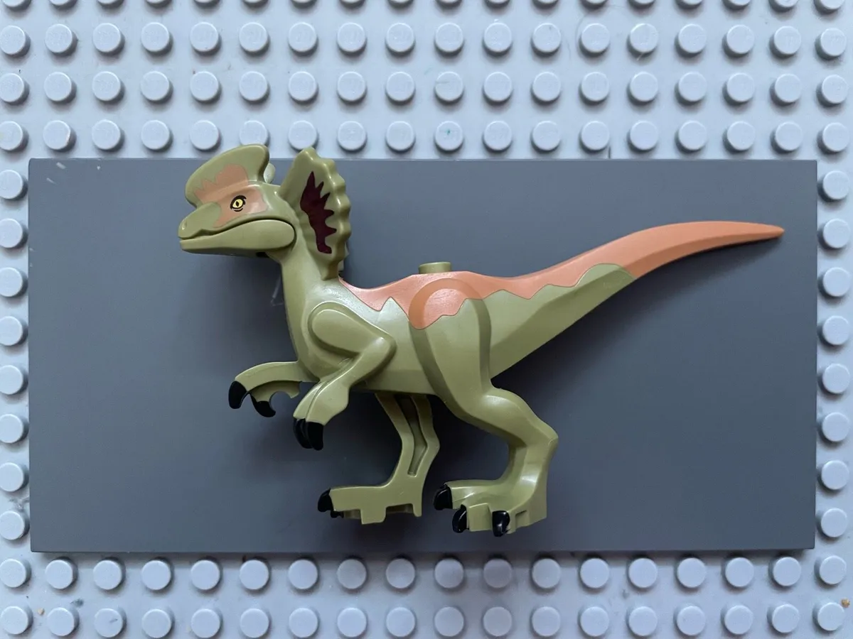 lego Jurassic world dilo03 Dinosaur Dilophosaurus - Image 1