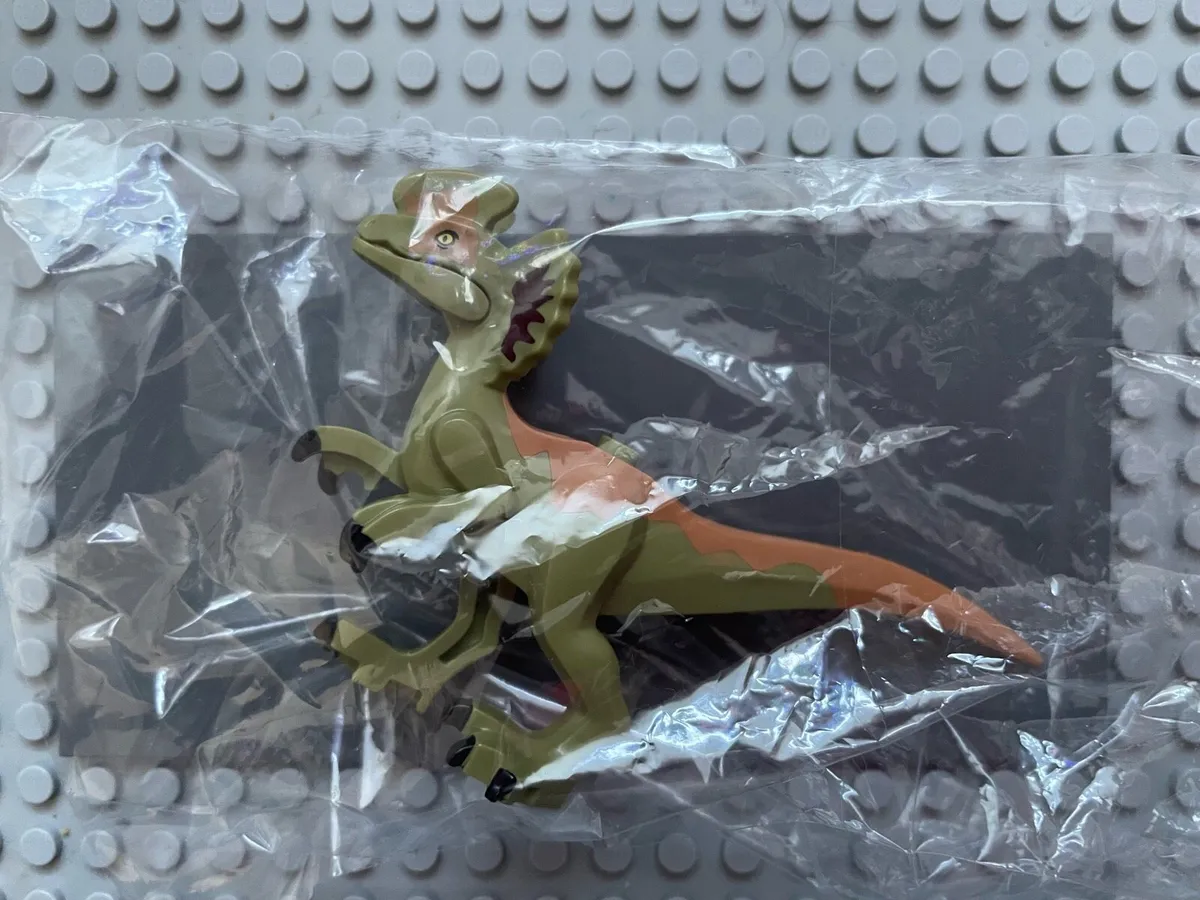 lego Jurassic world dilo03 Dinosaur Dilophosaurus - Image 3