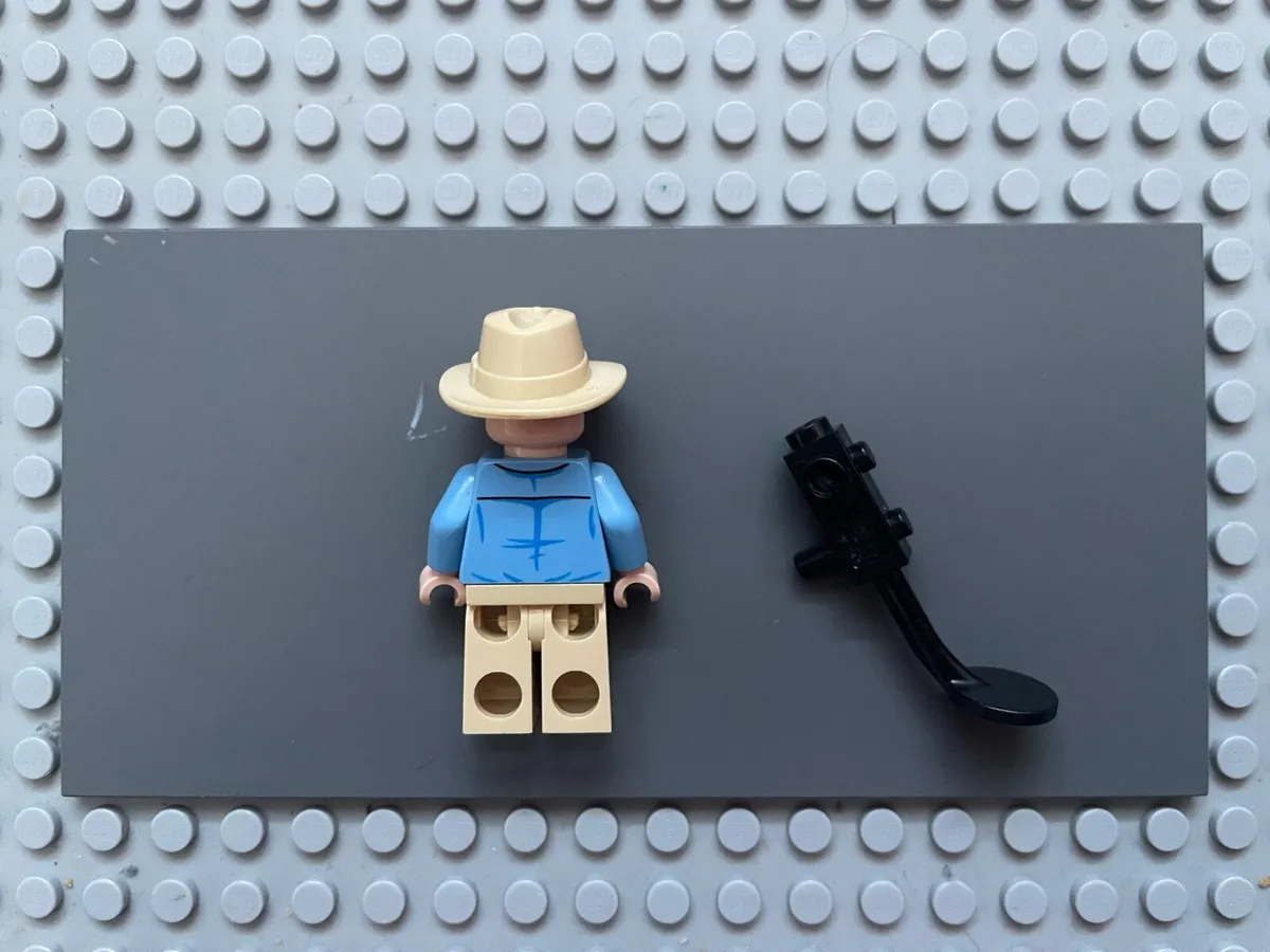 lego jurassic world jw019 Dr. Alan Grant minifig - Image 2
