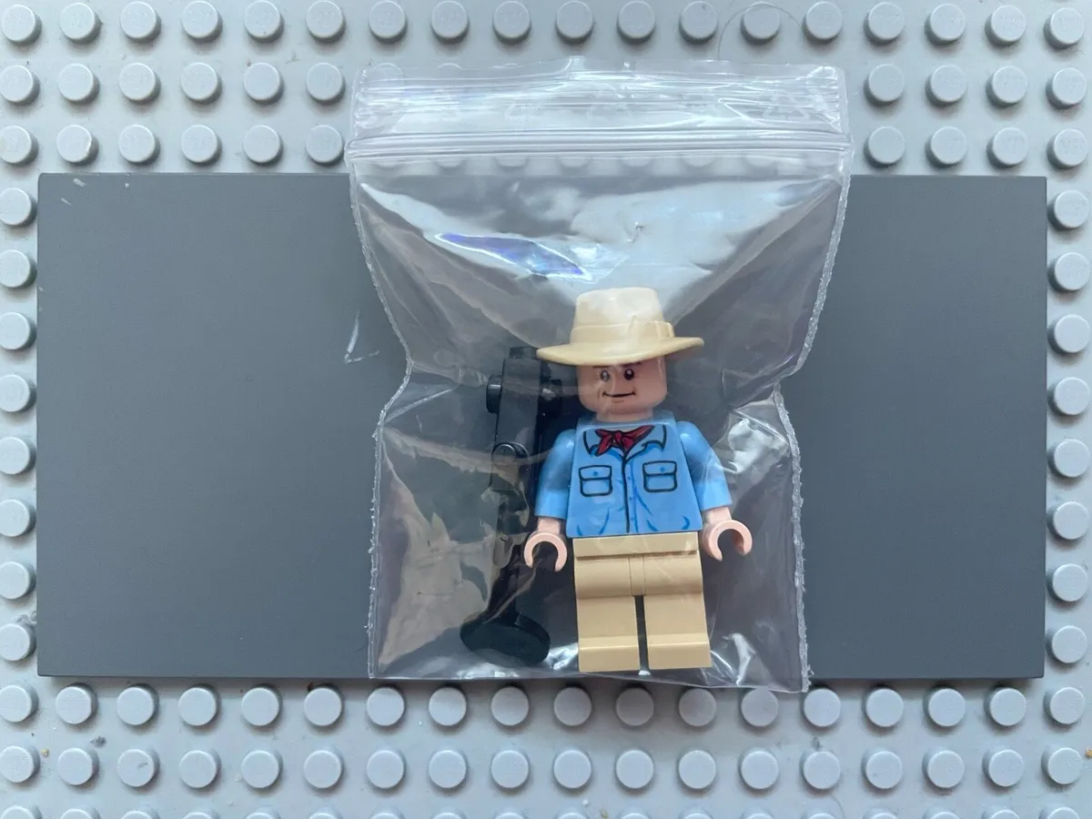 lego jurassic world jw019 Dr. Alan Grant minifig - Image 3