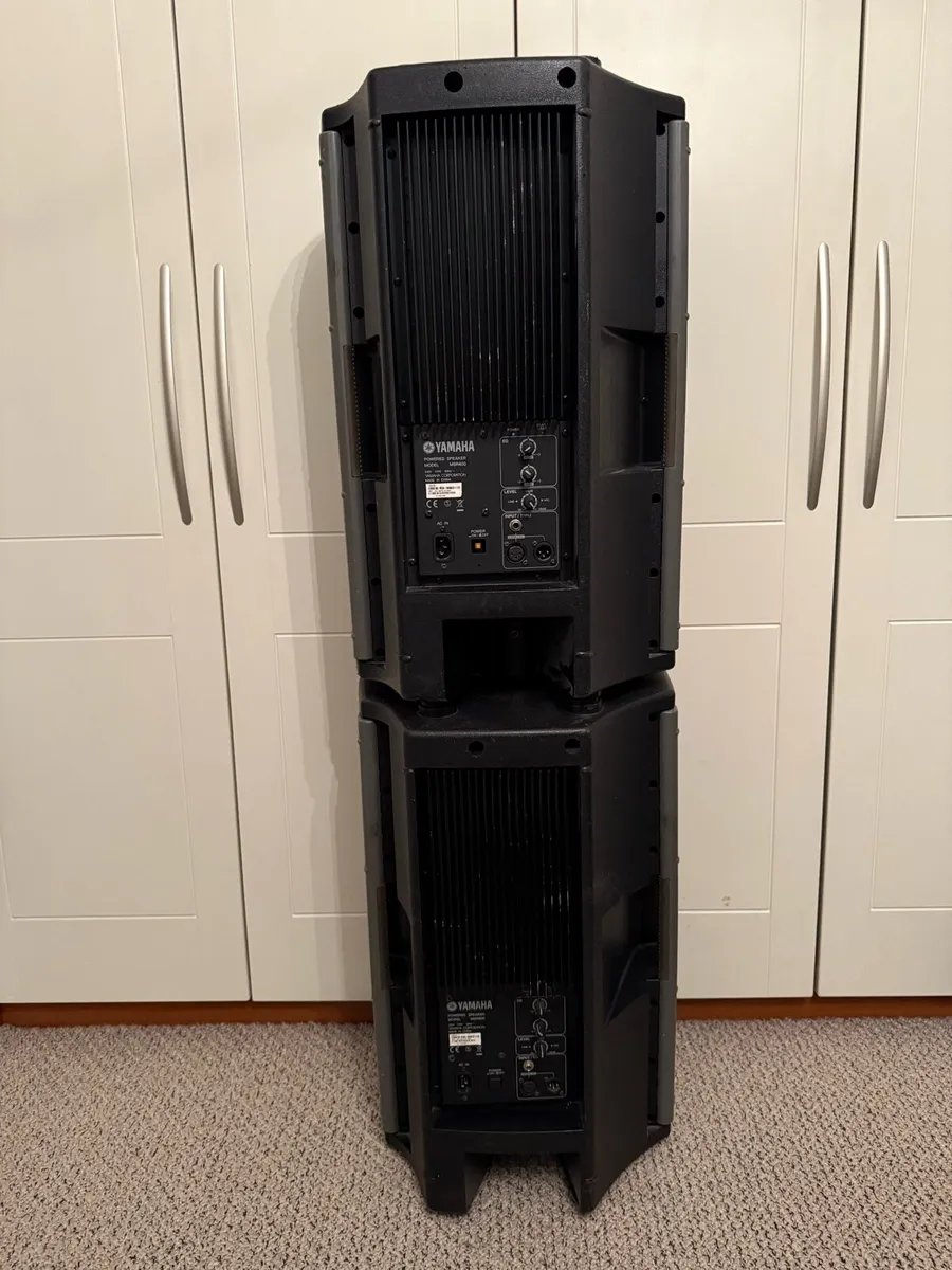 Yamaha msr400 Active speakers - Image 4