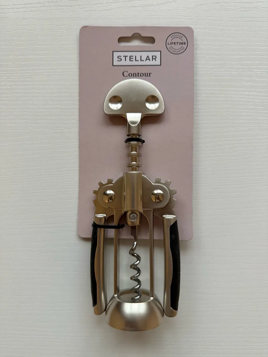 Brand new Stellar deluxe corkscrew, bottle opener - Image 1