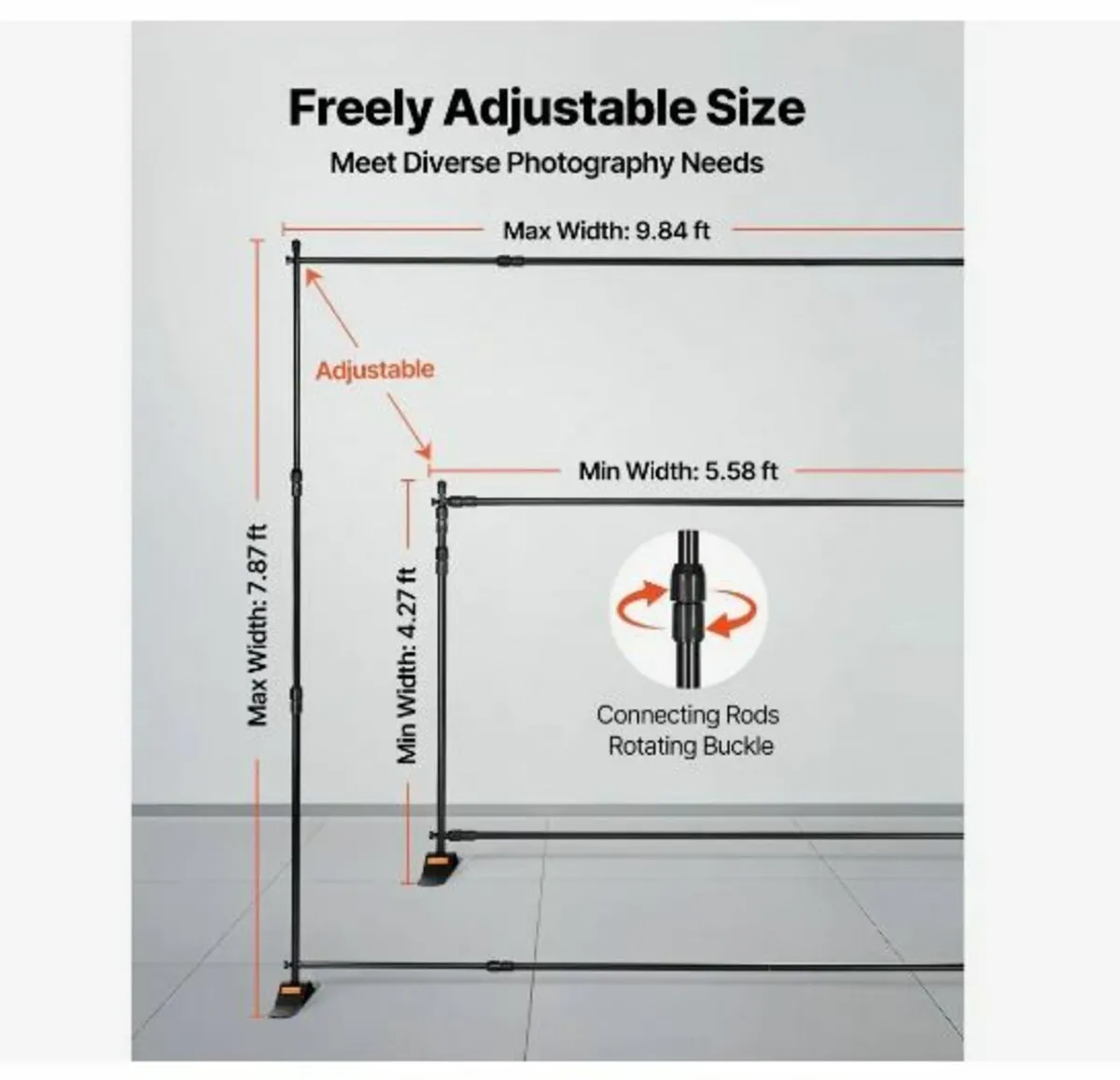 Step and Repeat 243.8 x 243.8 cm - 304.8 x 243.8 - Image 4