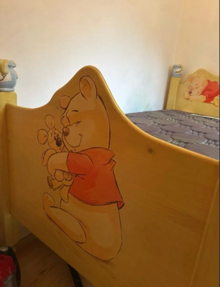 Bespoke Solid Oak Single Bed - Image 2