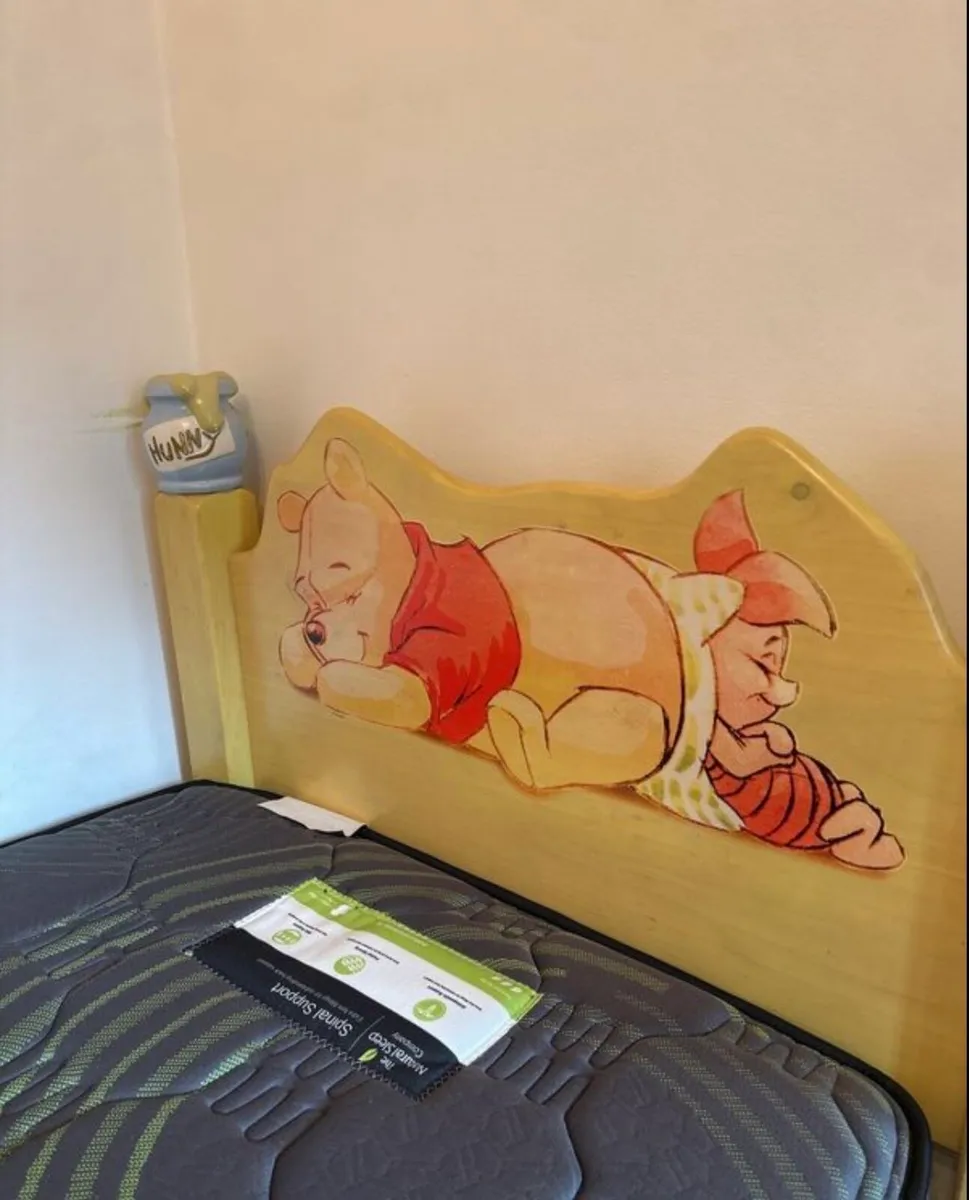 Bespoke Solid Oak Single Bed - Image 3