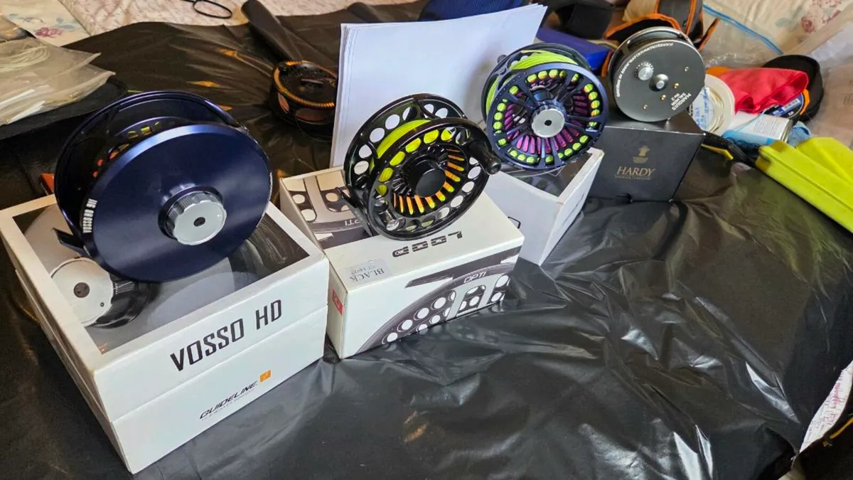 Salmon fly rods,reels - Image 3