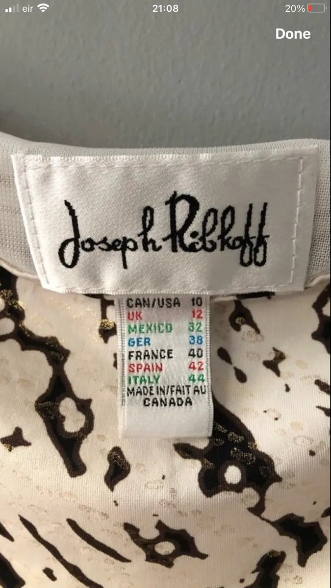 Ladies designer top size 12 €15 - Image 4