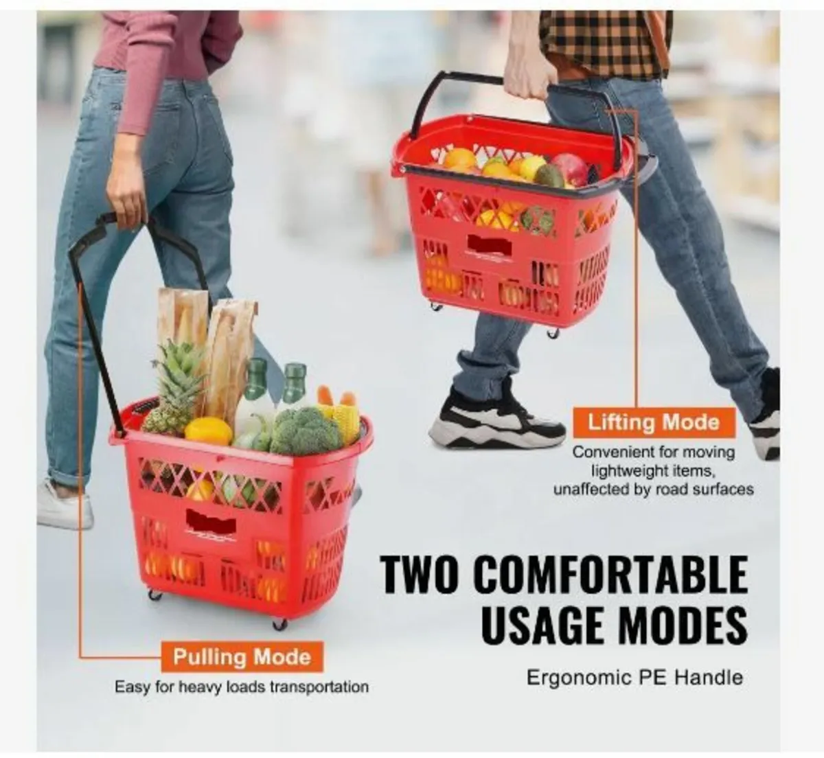 Shopping Baskets, 6PCS - Image 4