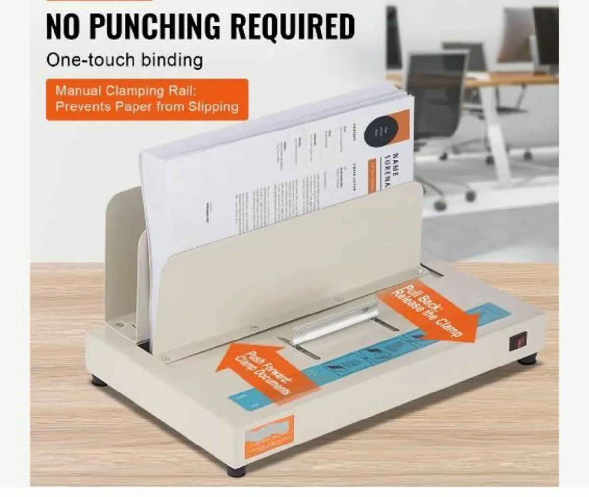 Thermal Binding Machine, 500 Sheets Capacity - Image 2