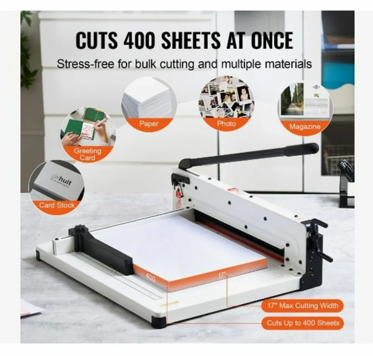 Paper Cutter 30.5 cm A4 Guillotine Paper Trimmer - Image 4