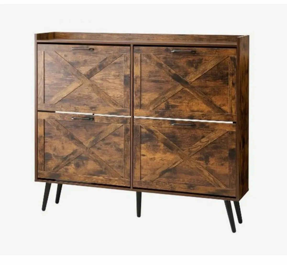 Shoe Cabinet with 4 Flip Drawers - Image 1