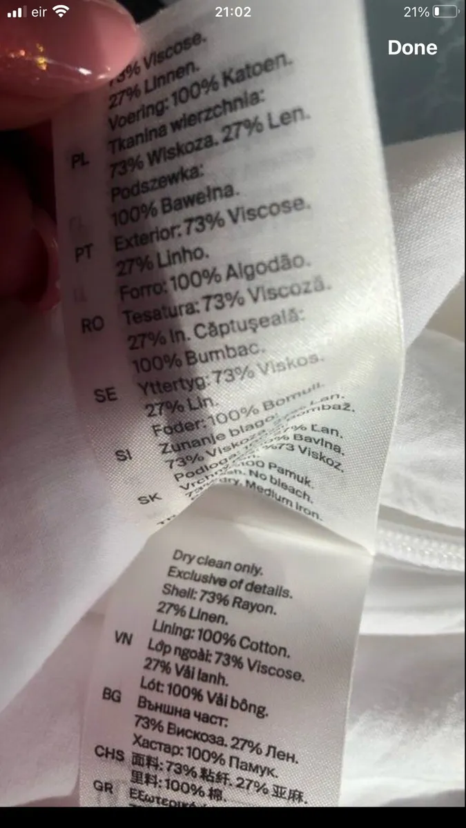 Ladies cos top size S €10 - Image 3