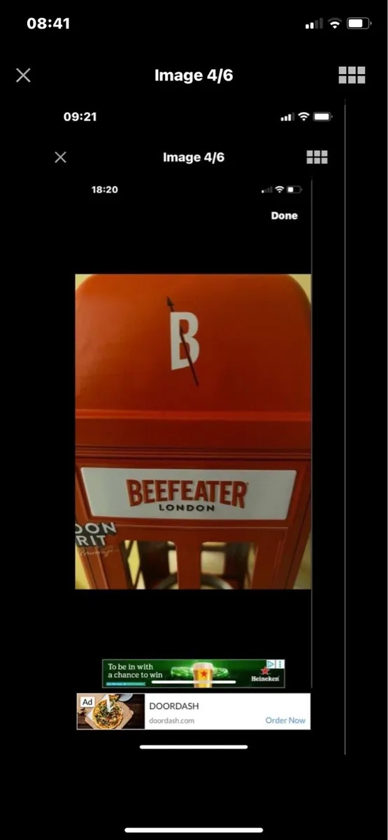 Rare Beefeater London Metal Box - Image 4