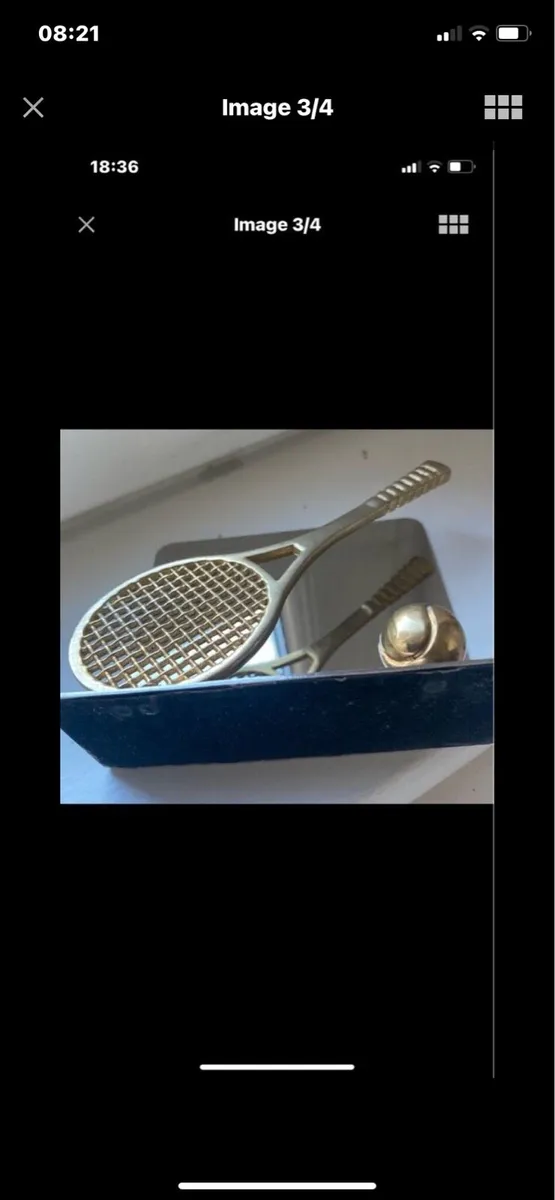 Tennis Desktop Letter/ Notepaper Holder - Image 3