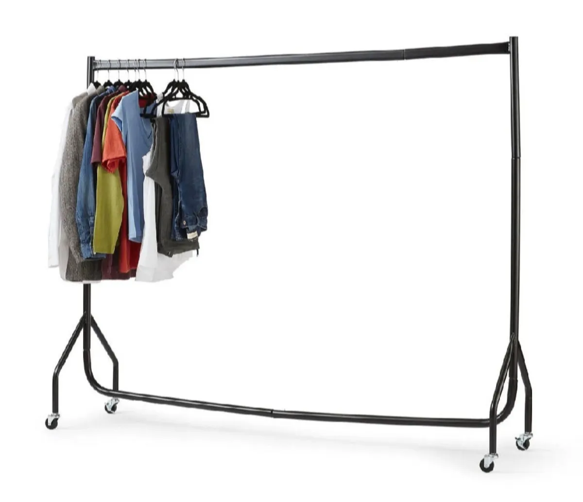 NEW 6ft Heavy Duty Clothes Rail 95kg capacity - Image 4