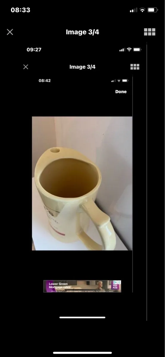 Large Bell’s Scotch Whisky Water Jug - Image 3