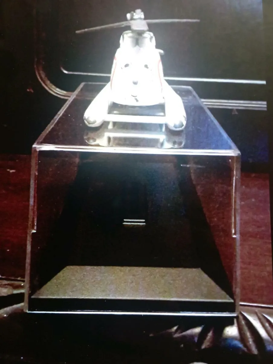 VINTAGE ERTL HAROLD THOMAS THE THANK  HELICOPTER - Image 3