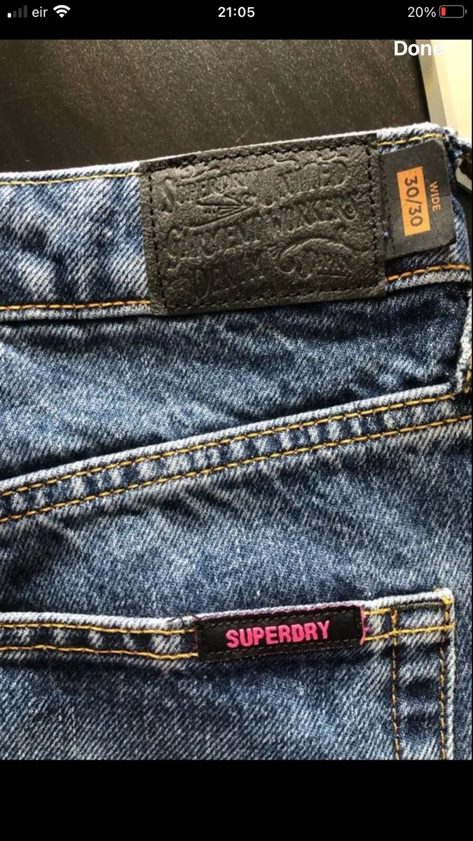 Ladies superdry jeans W30”x L30” €20 - Image 3