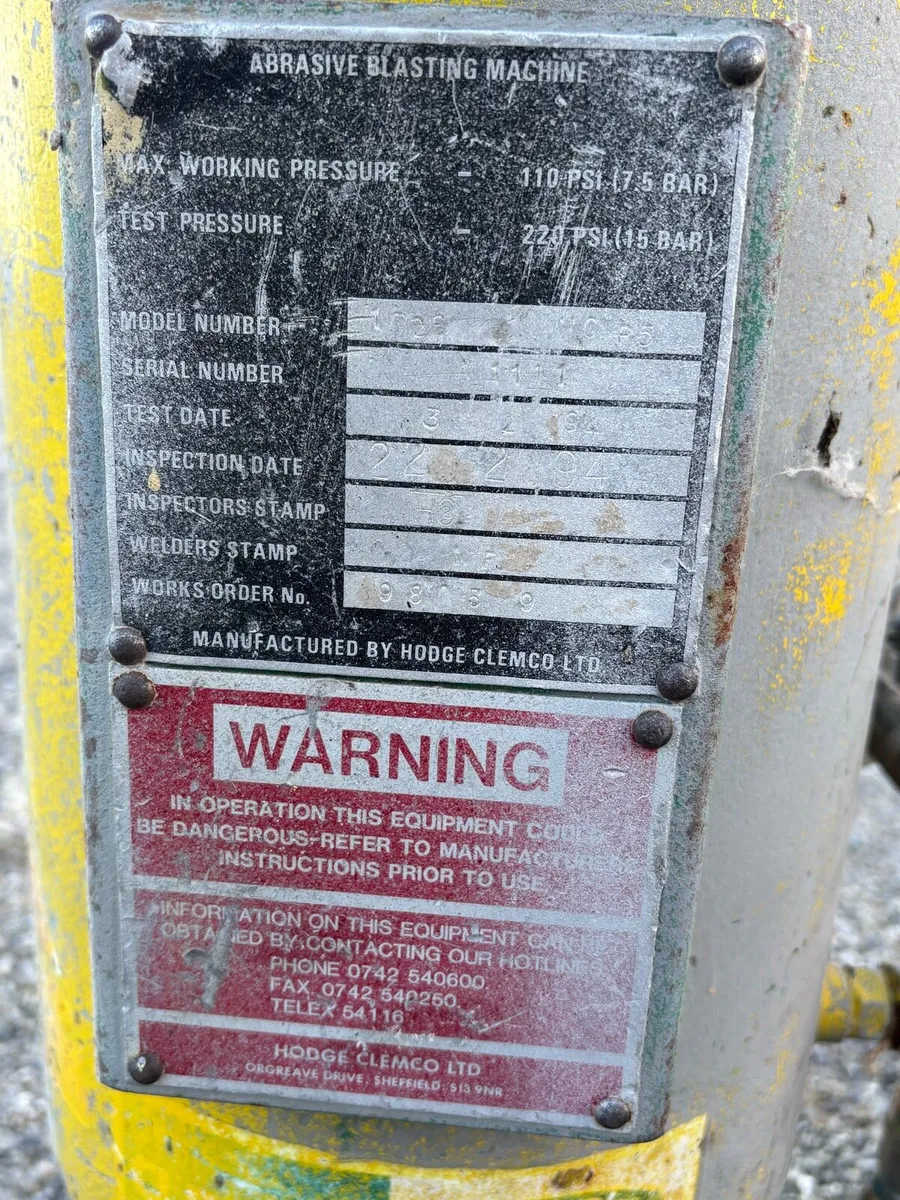 Sandblasting pots - Image 3