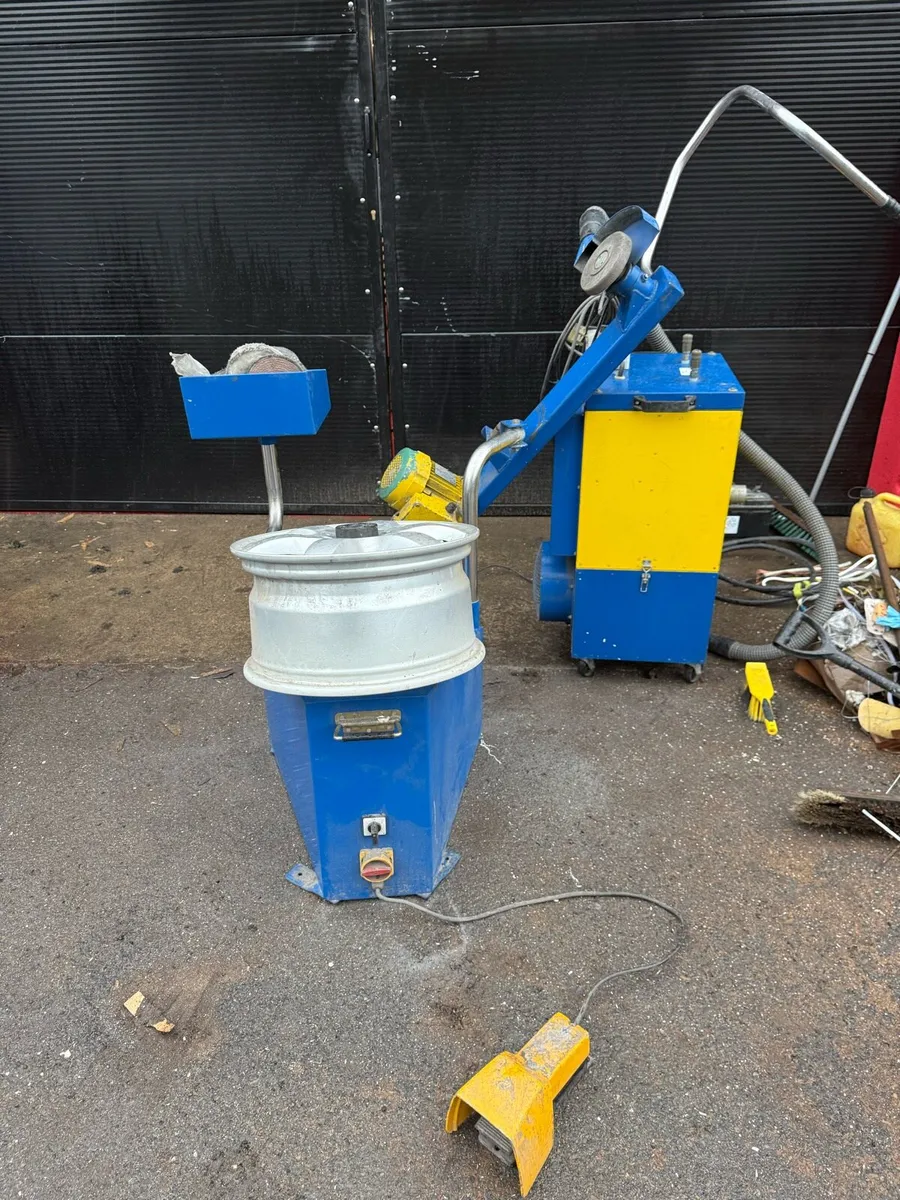 Alloys wheels polishing machine - Image 3