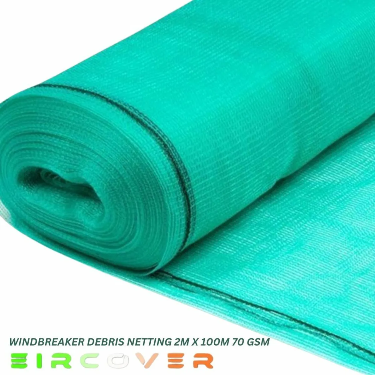 Windbreaker Netting 2m x 100m Standard 70gsm Green - Image 3