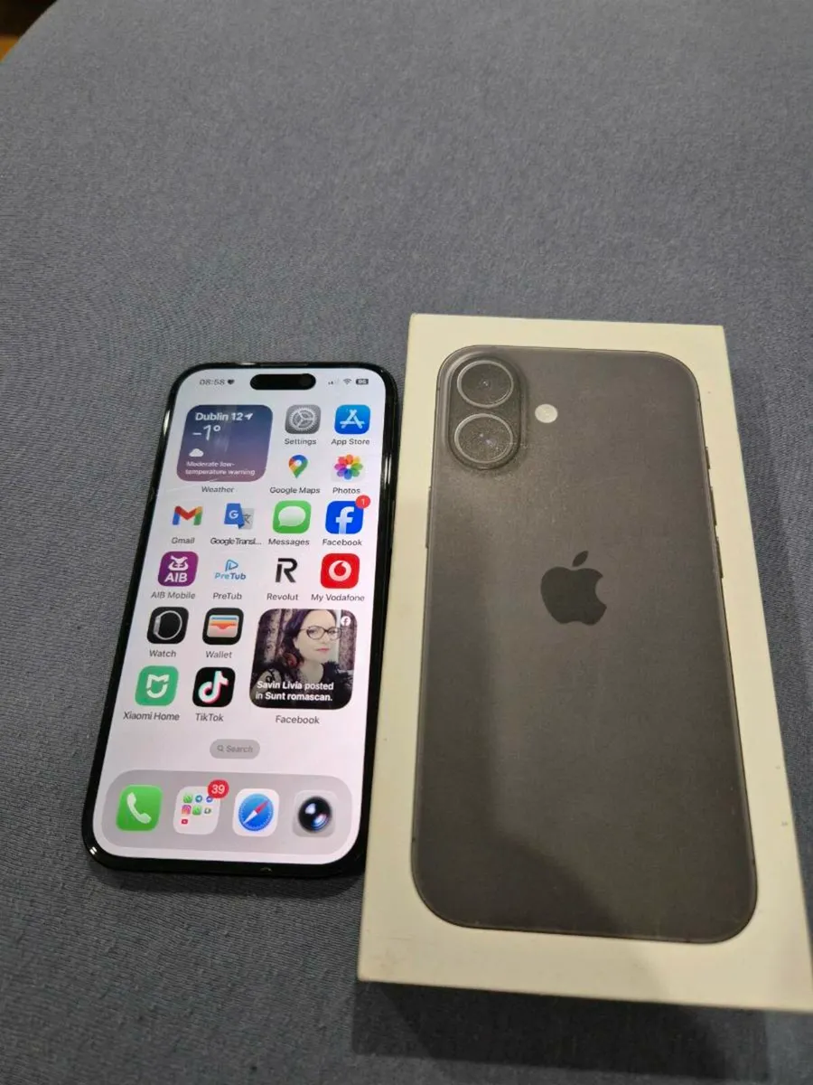 Iphone 16 Black - Image 1