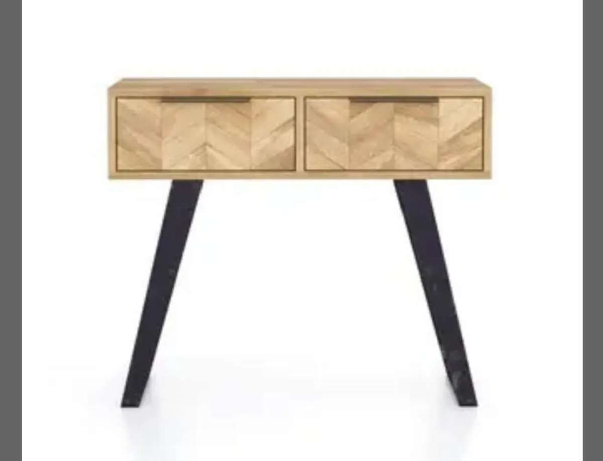 AGRA 2 Drawer Console Table free delivery 🚚 - Image 1