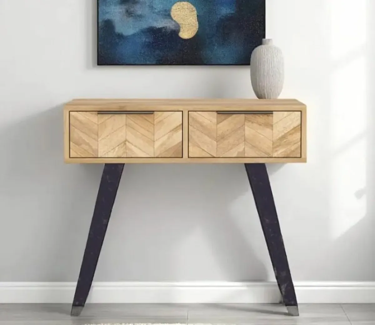 AGRA 2 Drawer Console Table free delivery 🚚 - Image 2