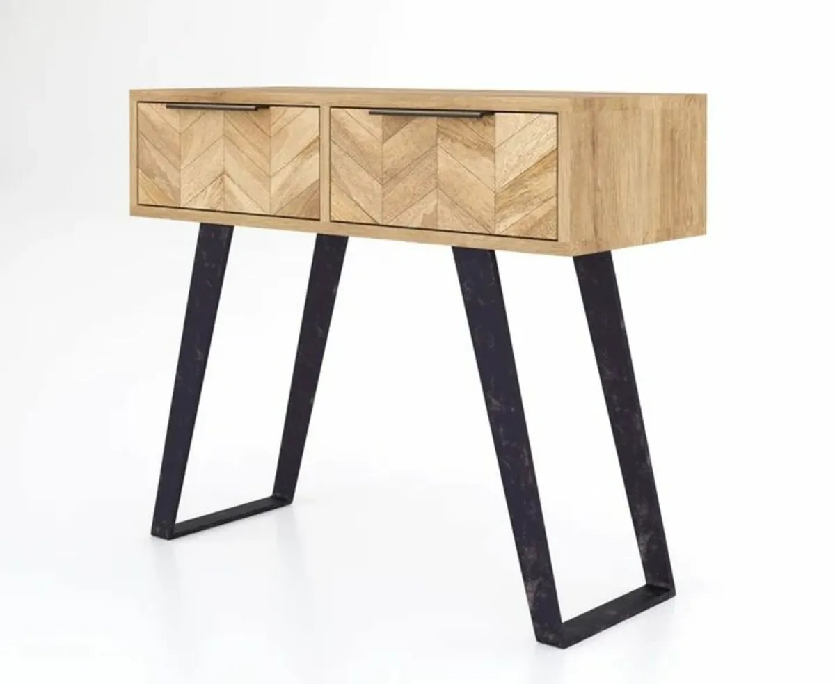 AGRA 2 Drawer Console Table free delivery 🚚 - Image 3