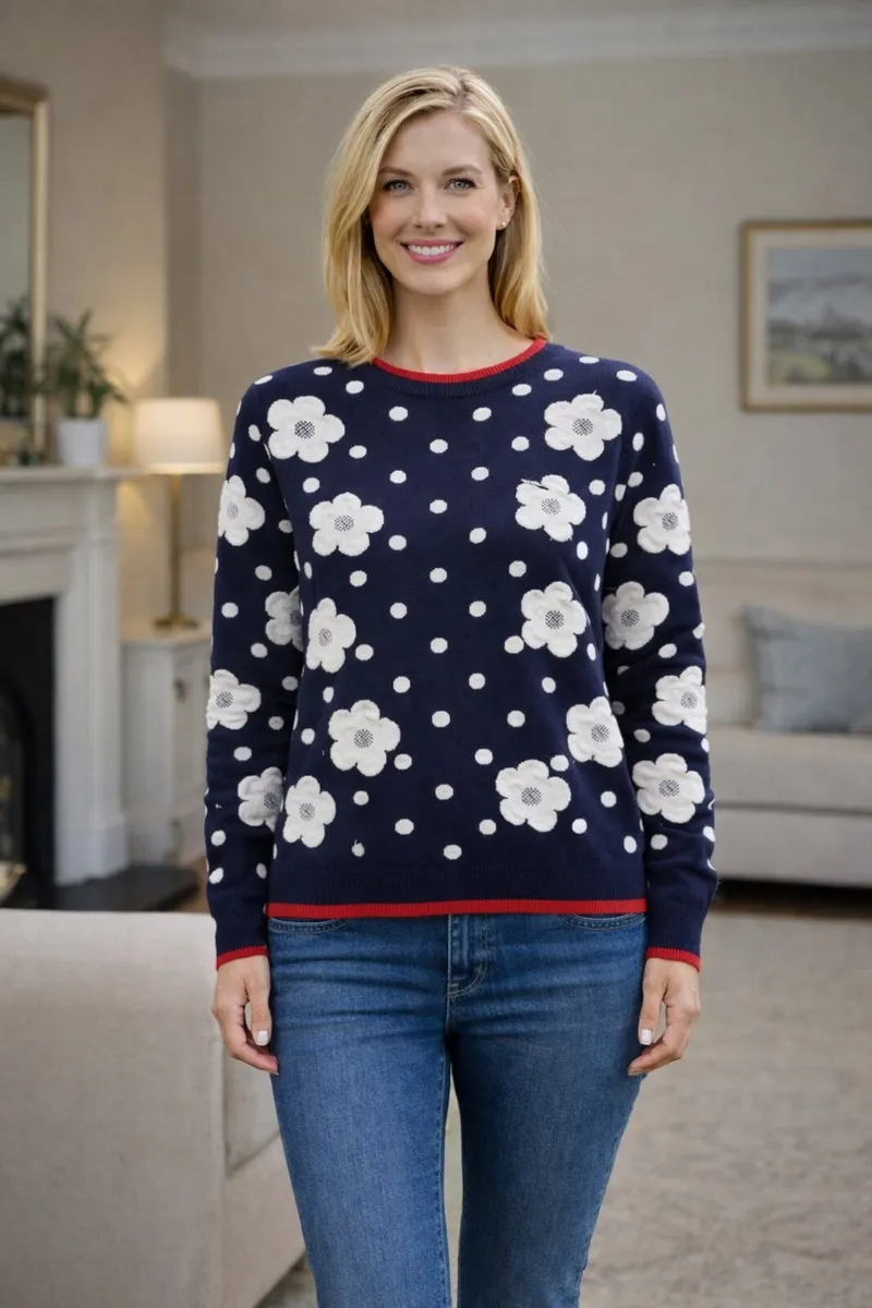 Ladies Jumper: Size 8 - Image 1