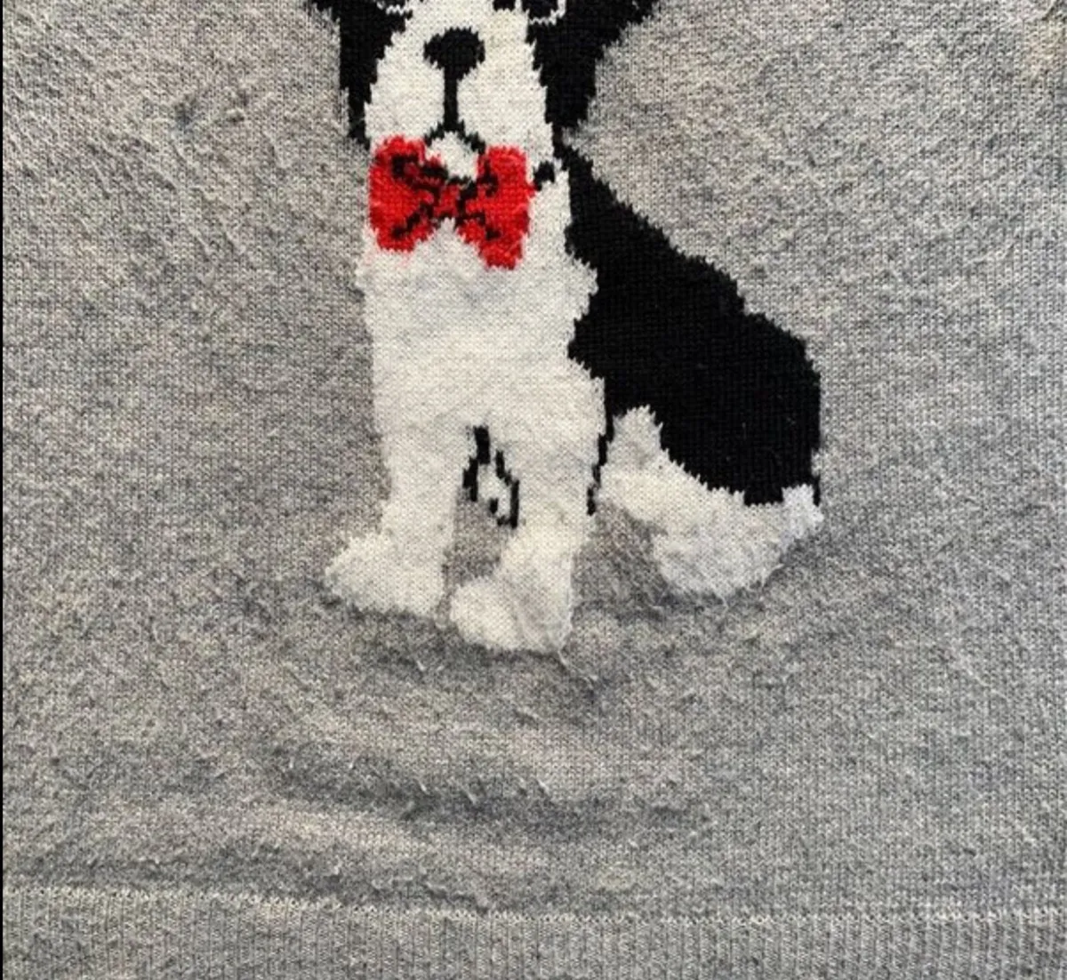 Ladies Doggy Jumper: Size 8 - Image 3