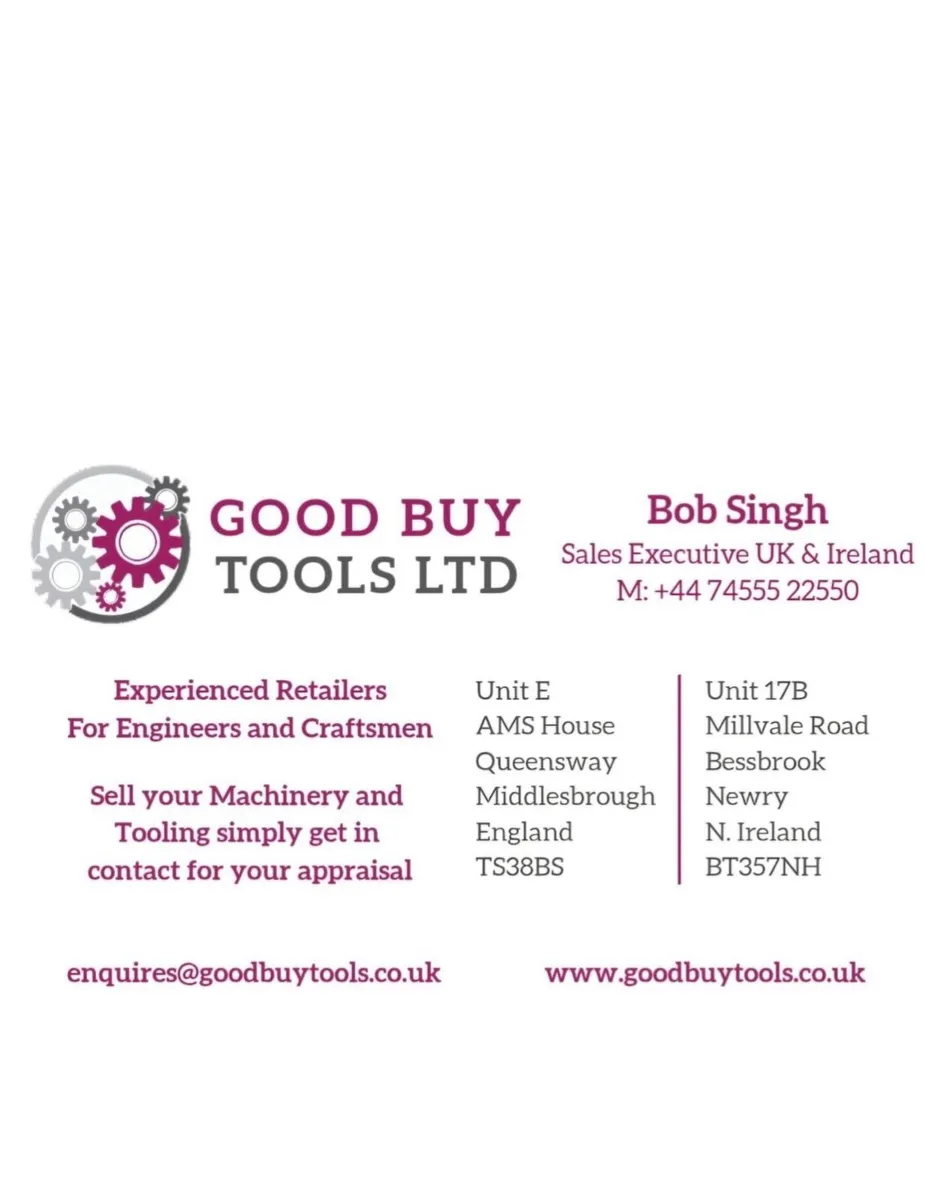 Arbour press J&S 5’ Edwards rolls. 2.5MM - Image 1