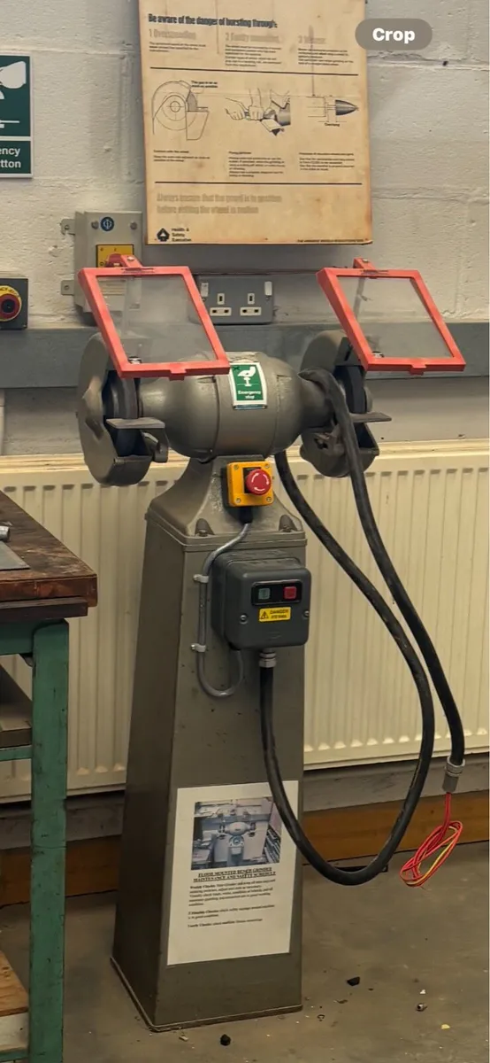 3 phase machine pillar drill bandsaw lathe - Image 3