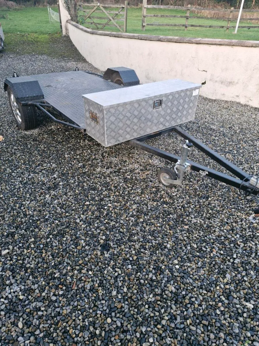 Car trailer heavy duty newly made - Image 1