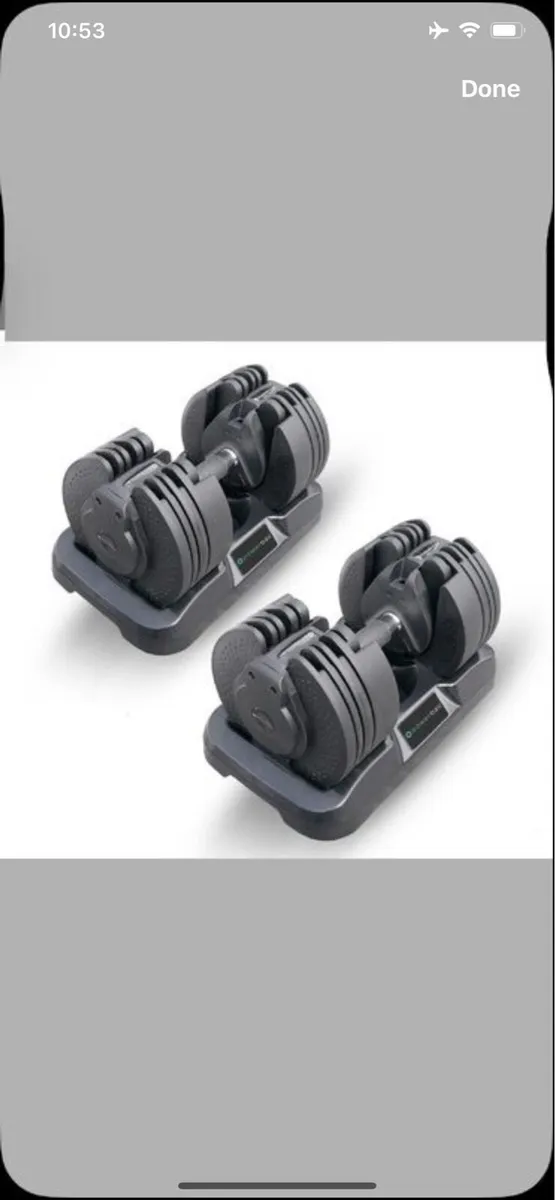 Adjustable Dumbbells - Image 1