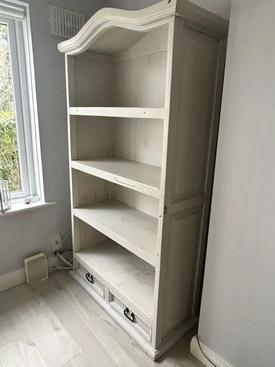 Distressed Shabby Chic Book Case - Image 2