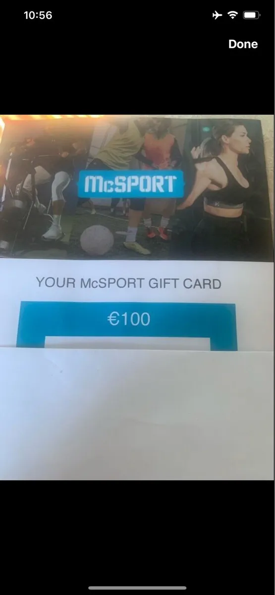Sports voucher