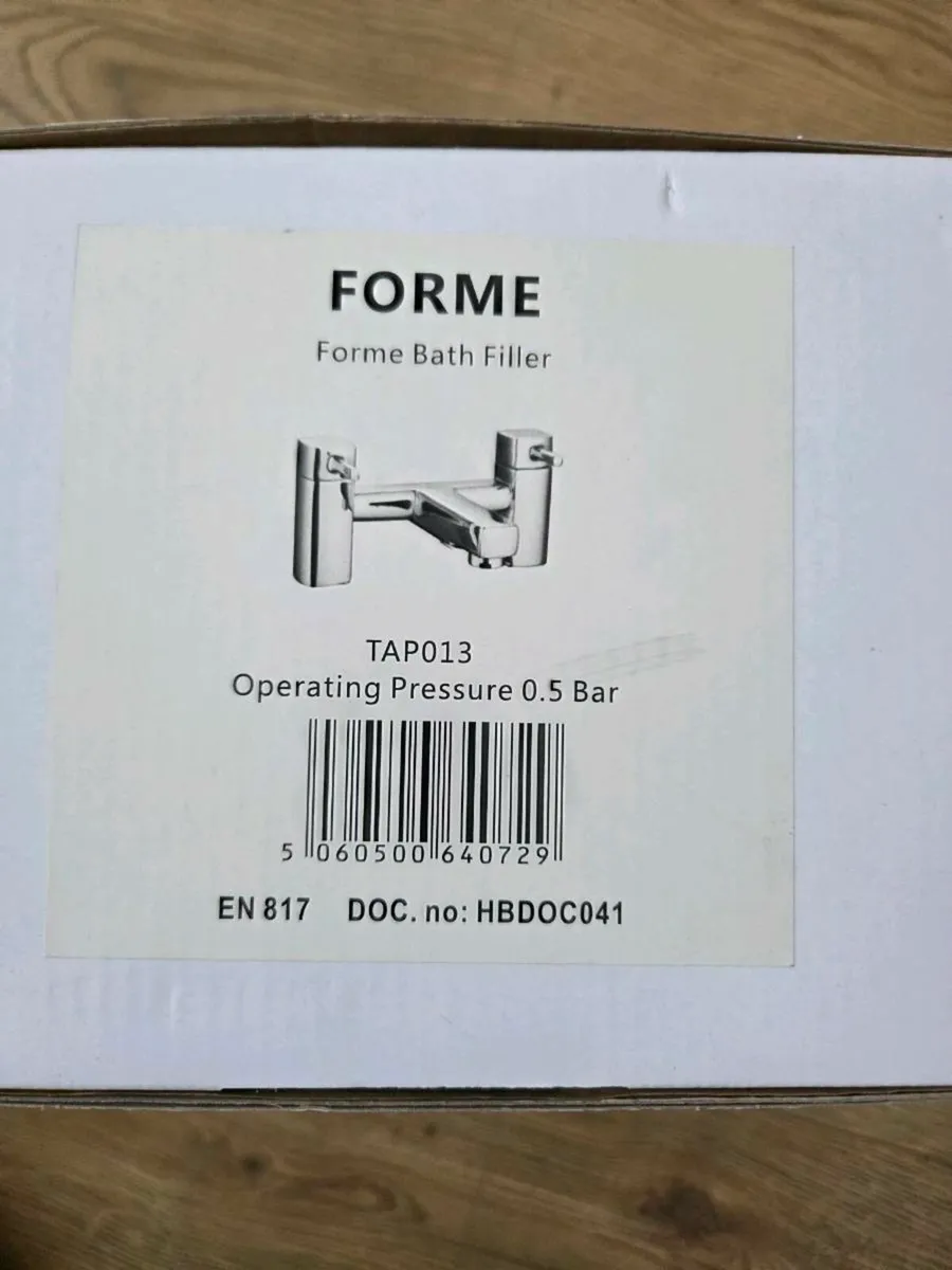 Bath filler tap +waste - Image 1