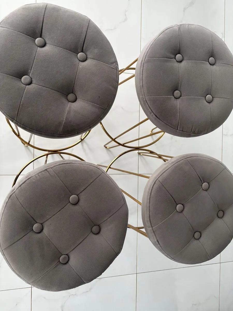 Bar stools x 4 - Image 3