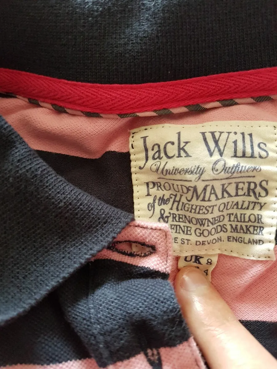 Jack Wills Polo Shirt Sz XS - Image 3