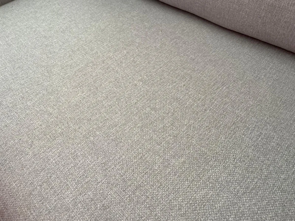 Love Seat Sofa - DFS silver/grey - Image 4