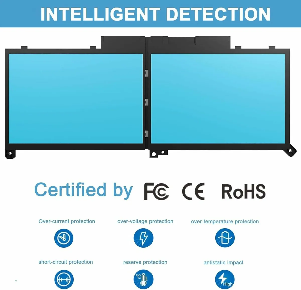 F3YGT Battery For Dell Latitude 12 7000 7280 7290 - Image 1