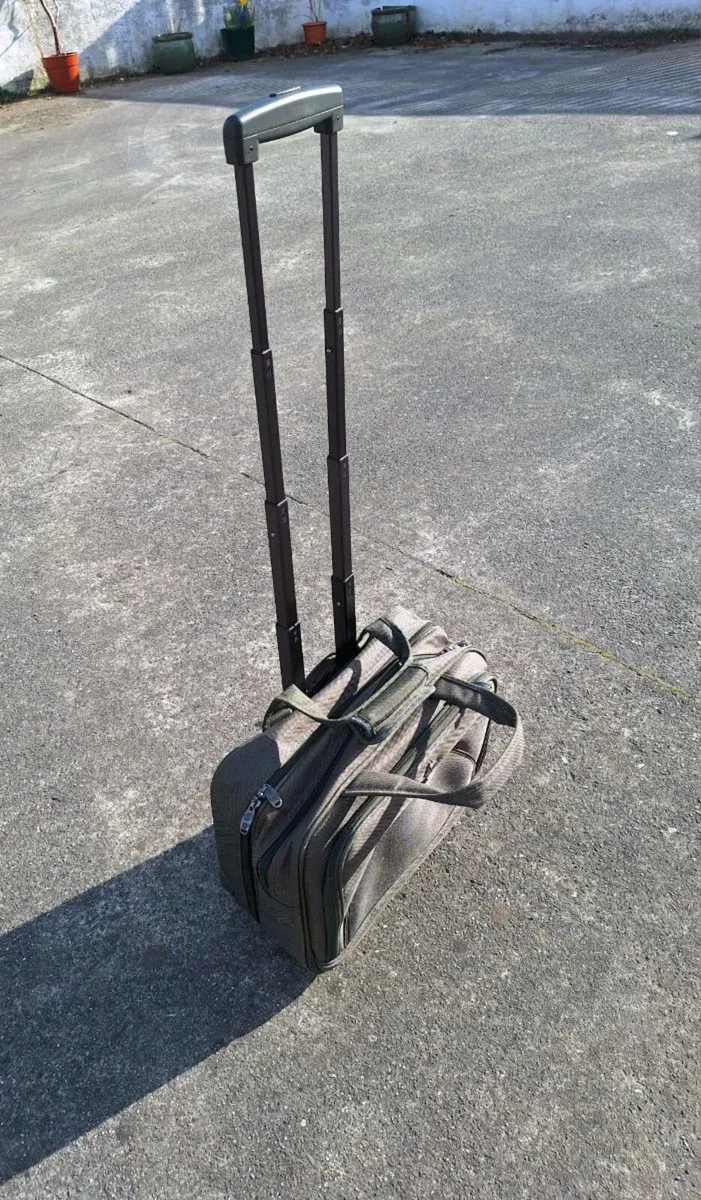 Vintage Atlantic travel bag trolley - Image 1