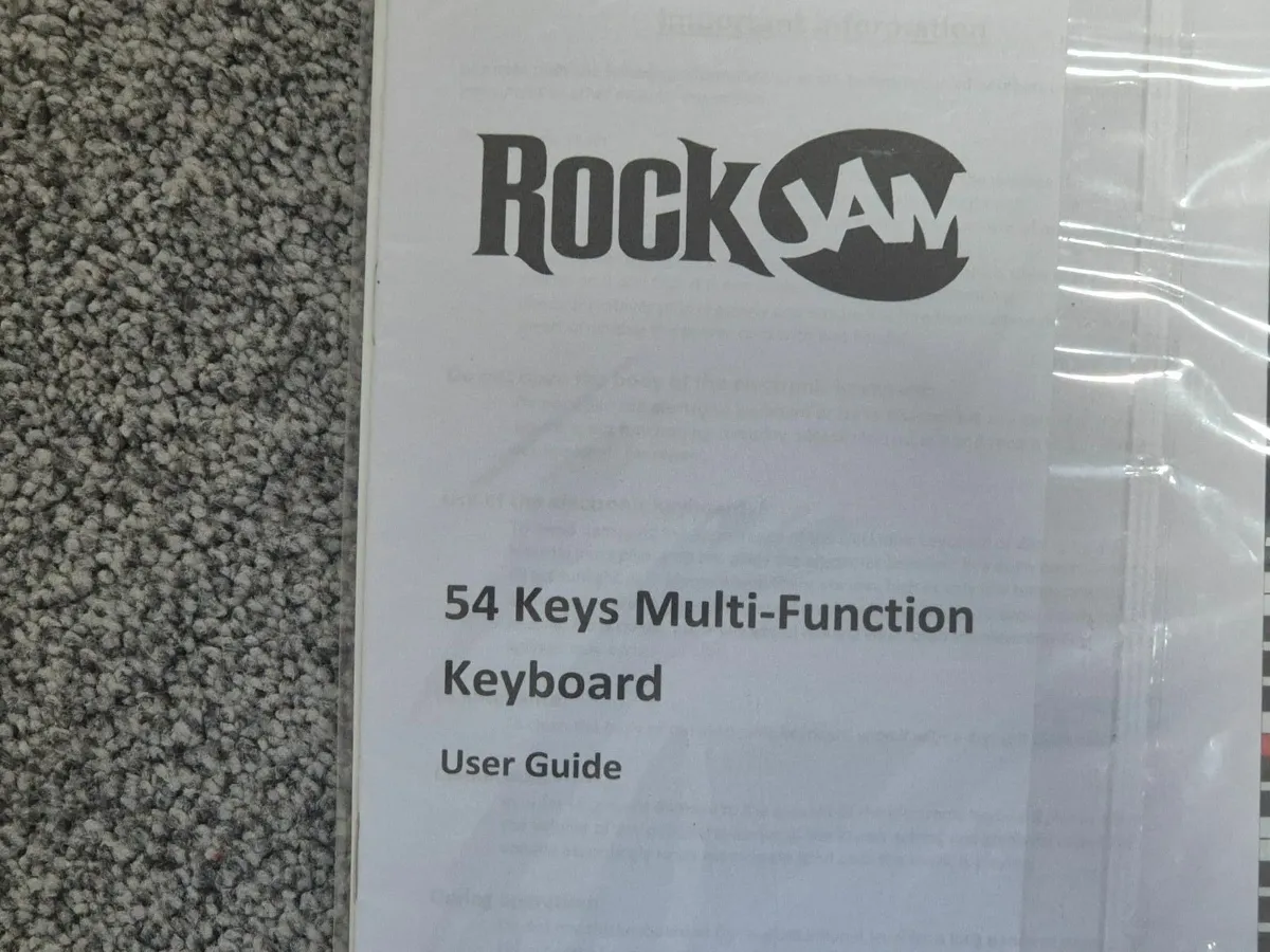 Rock Jam RJ 654, 54 key multi-function keyboard - Image 3