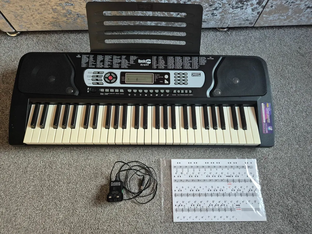 Rock Jam RJ 654, 54 key multi-function keyboard - Image 1