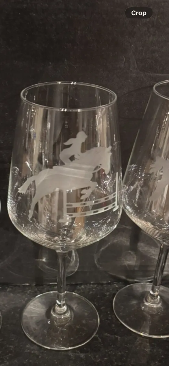 Hand made lamps , handbags & etched glasses - Image 3