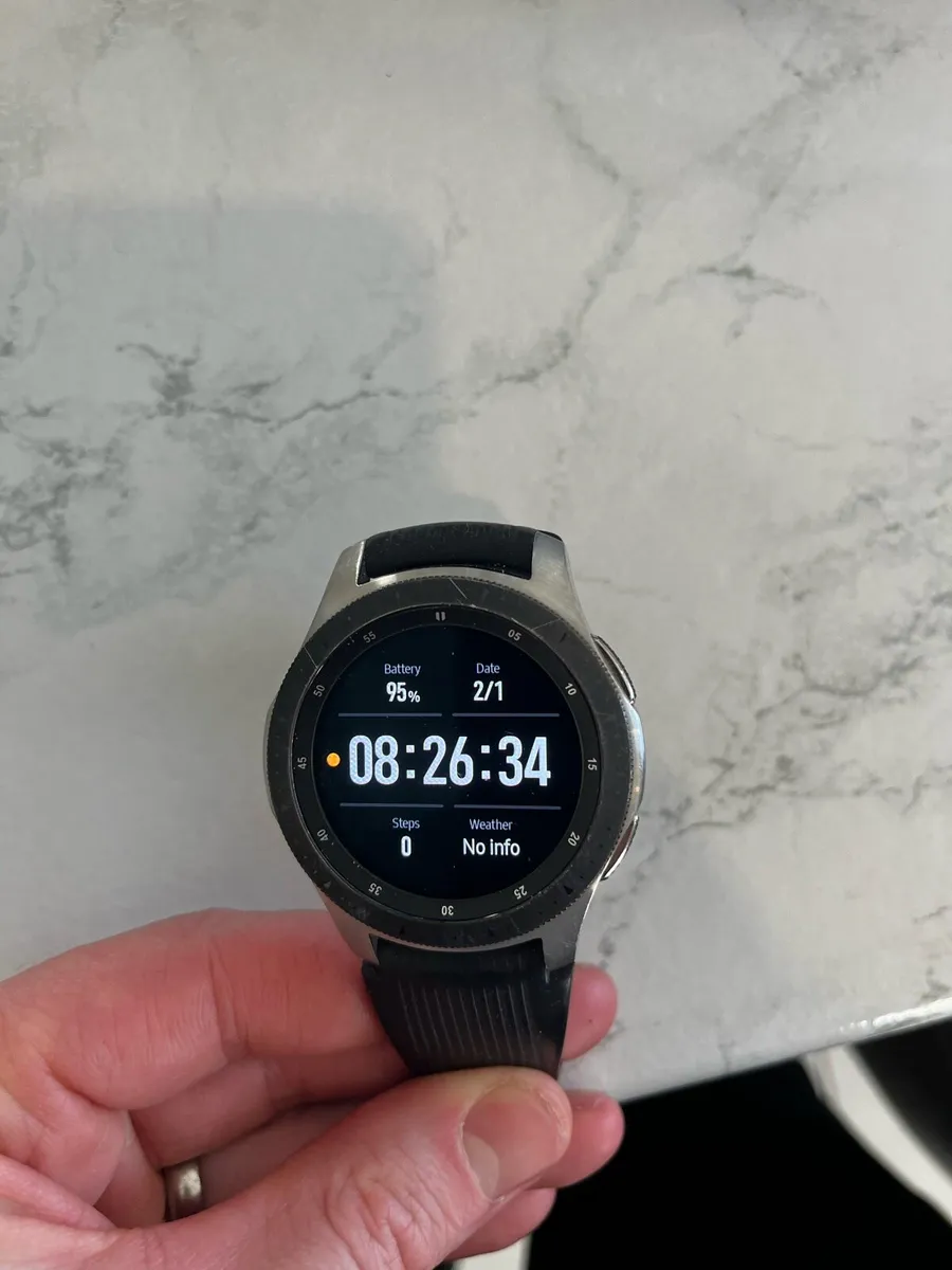 Samsung Galaxy Watch – 46mm – Working – No Charger - Image 2