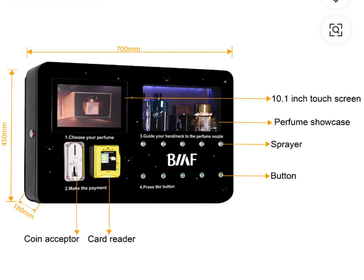 Perfume Vending Machine