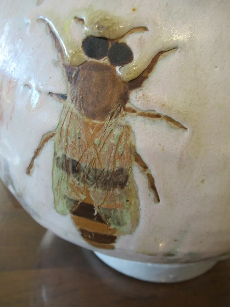 antique vintage rustic honey bee pot cottage pub - Image 4