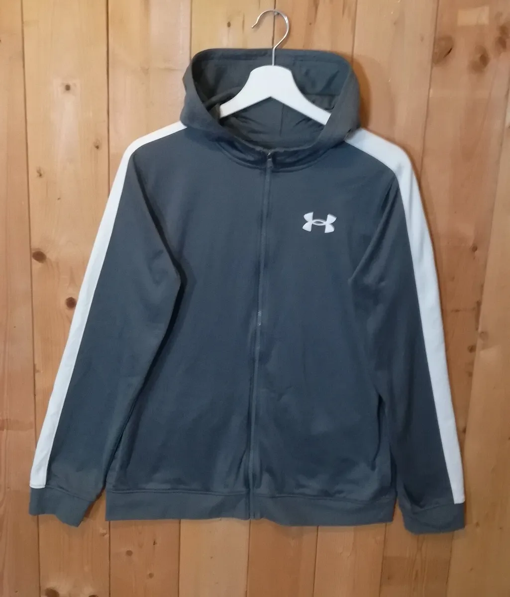 Under Armour Youth XL long sleeve zip up hoodie - Image 1